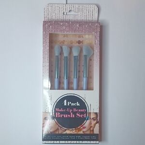 4-Pack Makeup Brush Set